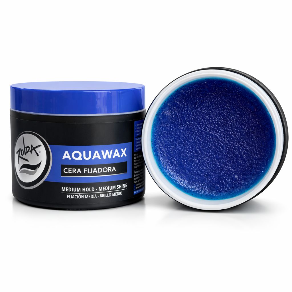 Cera Gel Rolda Aqua Wax Azul